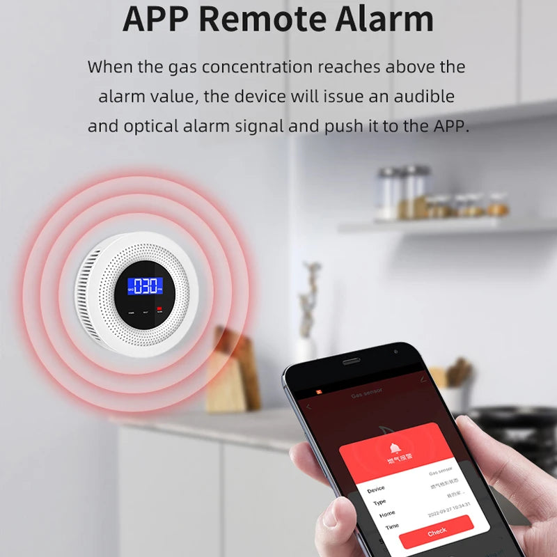 WiFi Natural Gas Leakage Detector