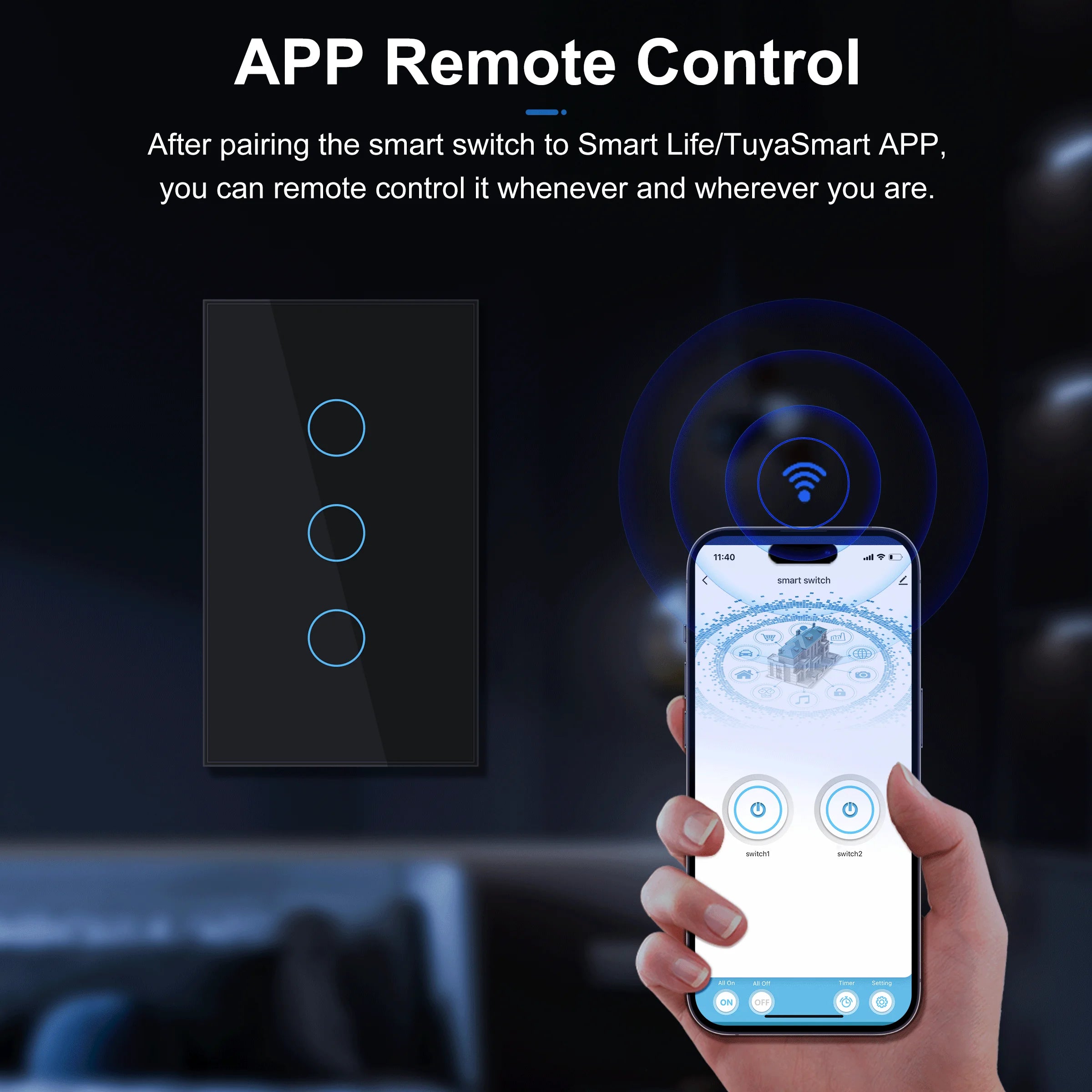 Smart Wifi Touch Switch