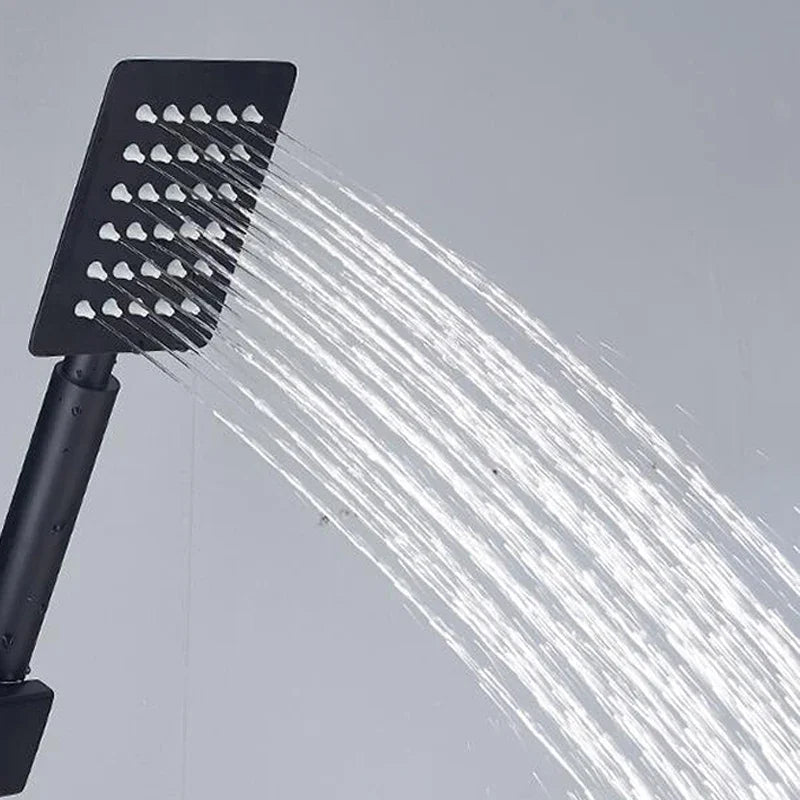 Black Bathroom Shower Set