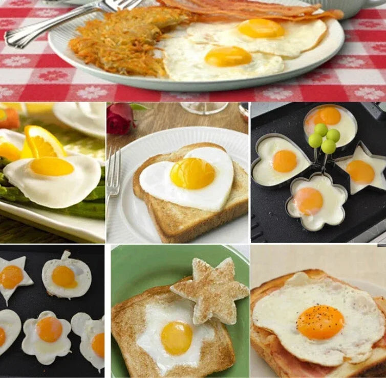 Fried Egg Mold Heart Pancake Maker